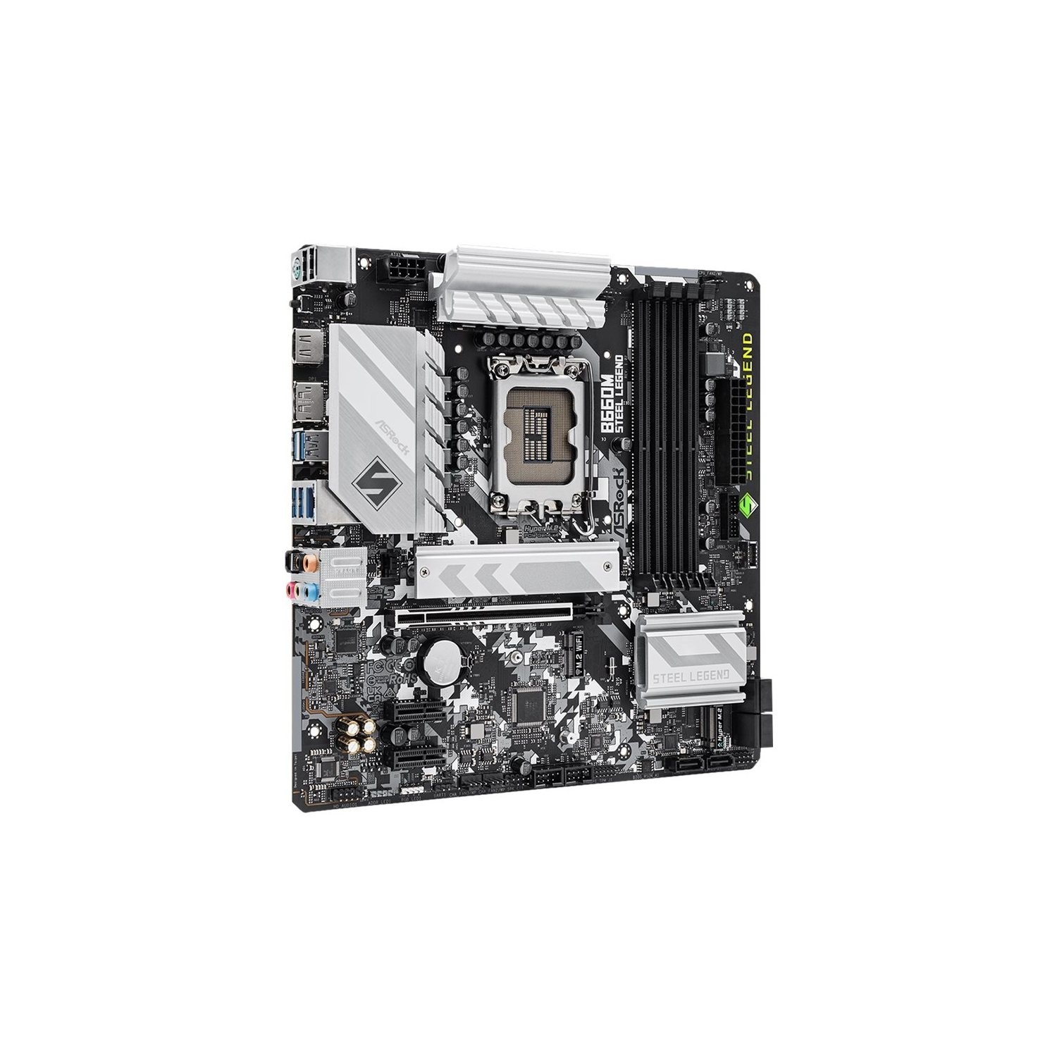 ASROCK　B660M STEEL LEGEND　LGA1700 ASRock B660M Stell Legend Intel B660 LGA 1700 DDR4 Micro ATX